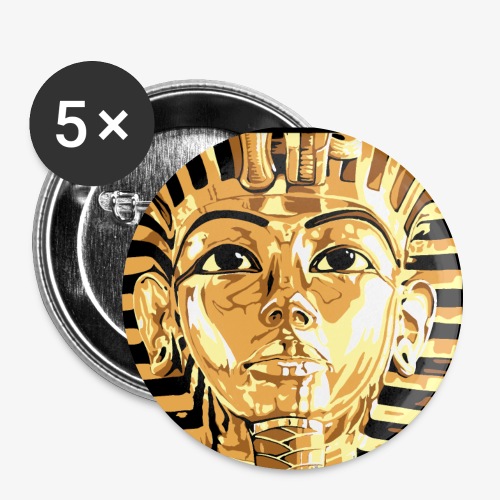 King Tut - Buttons small 1'' (5-pack)