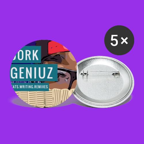 Dork Geniuz Beatz - Buttons small 1'' (5-pack)