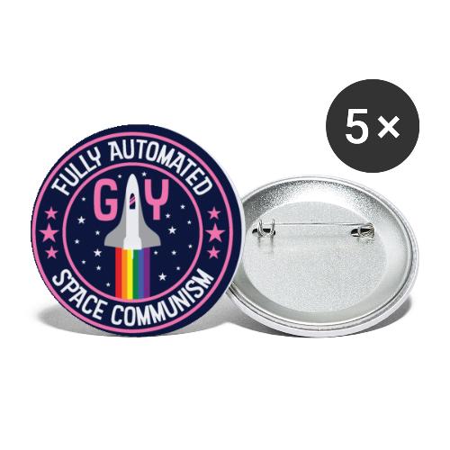 Fully Automated Gay Space Communism (Alt) - Buttons small 1'' (5-pack)