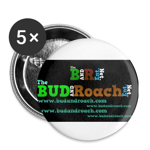 banner 2 BnR Ent png - Buttons small 1'' (5-pack)