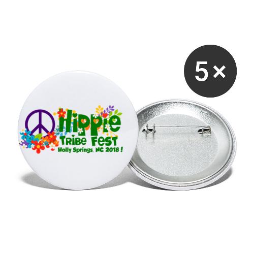 Hippie Tribe Fest! - Buttons small 1'' (5-pack)