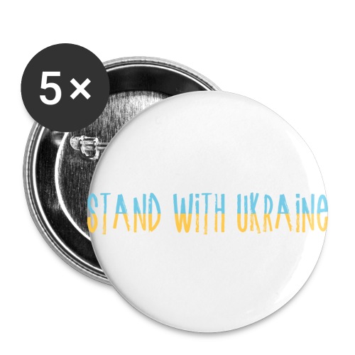 Stand With Ukraine - Buttons small 1'' (5-pack)