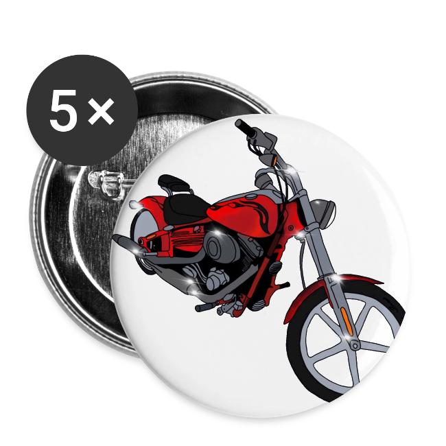 Motorcycle red