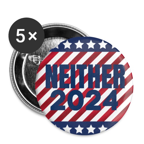 NEITHER 2024 - Stars And Stripes - Buttons small 1'' (5-pack)