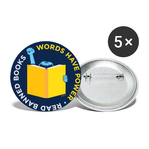 Words Have Power - Buttons small 1'' (5-pack)