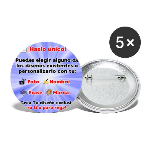 Personalized Souvenirs with Photo, Phrase, Design - Buttons small 1'' (5-pack)