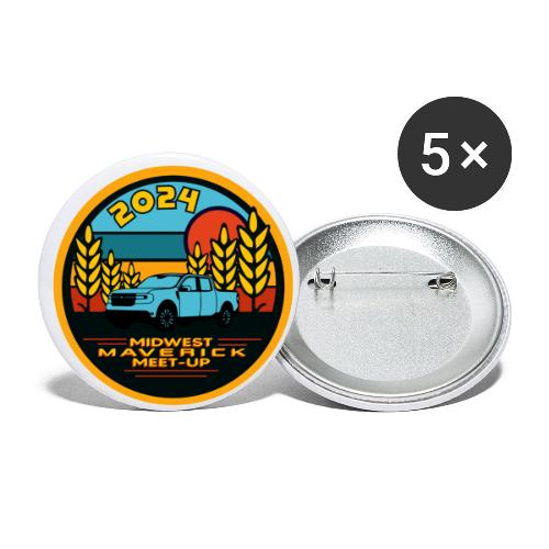 2024 Maverick Meetup - Buttons small 1'' (5-pack)