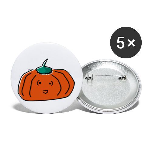 Happy Pumpkin - Buttons small 1'' (5-pack)