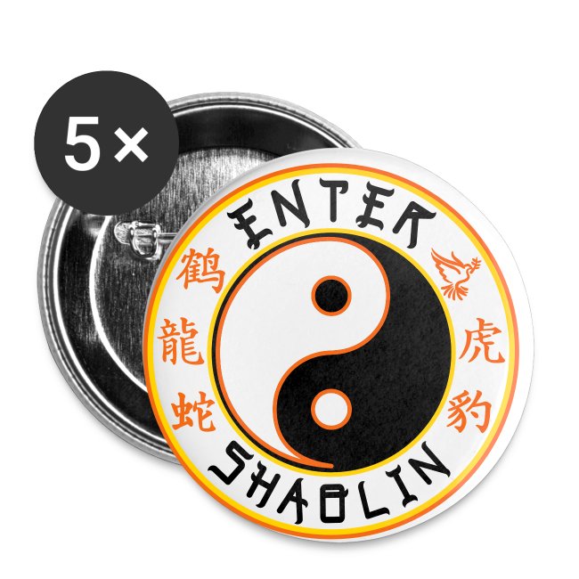 Enter Shaolin Main Logo | Black