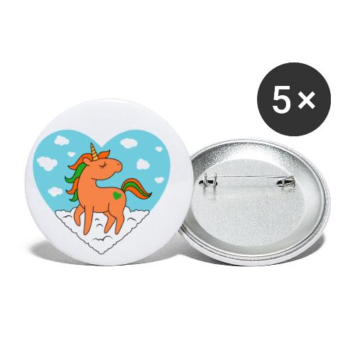 Unicorn Love - Buttons small 1'' (5-pack)