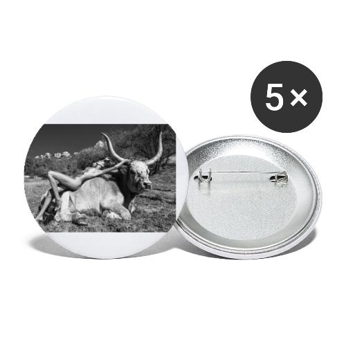 Europe & Jupiter (2021 Year of White Ox) - Buttons small 1'' (5-pack)