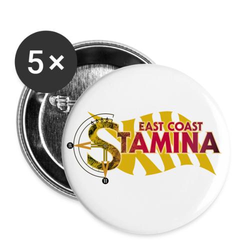 East Coast Stamina XIII - Buttons small 1'' (5-pack)