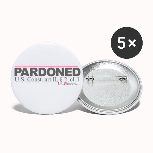 PARDONED - Buttons small 1'' (5-pack)