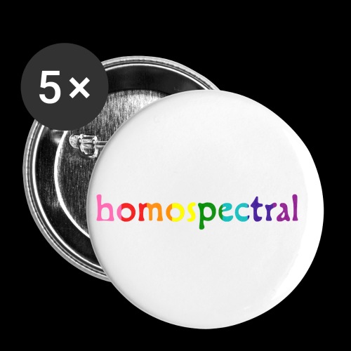 homospectral - Buttons small 1'' (5-pack)