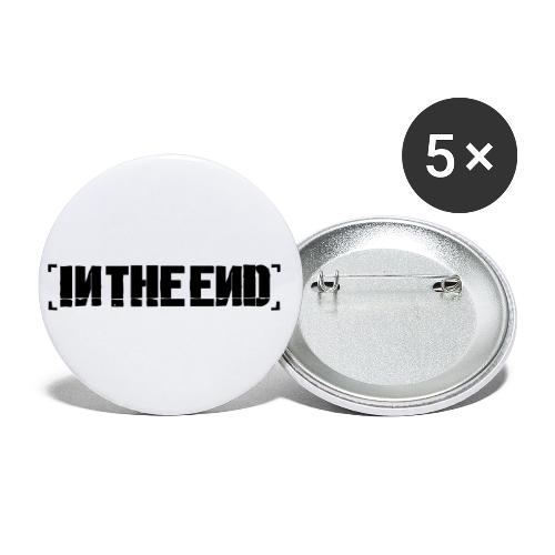 Hybrid Theory Stencil Black - Buttons small 1'' (5-pack)