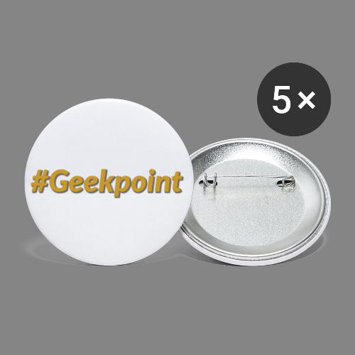 #Geekpoint - Buttons small 1'' (5-pack)