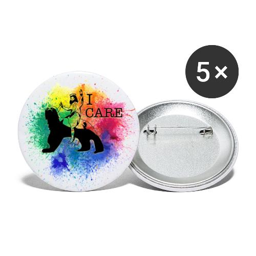 Jesus Cares & Promises - Buttons small 1'' (5-pack)