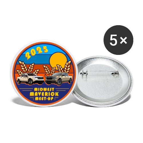 2025 Maverick Meetup - Buttons small 1'' (5-pack)