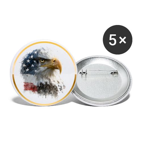 USA: Patriot Wing Emblem - Buttons small 1'' (5-pack)