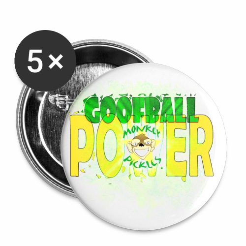 Goofball Power - Buttons small 1'' (5-pack)