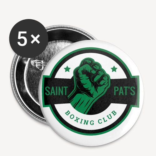 SAINT PAT'S BOXING CLUB - Buttons small 1'' (5-pack)