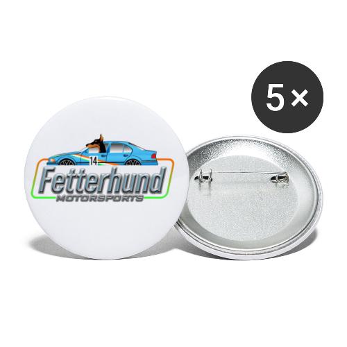 Fetterhund Motorsports - Buttons small 1'' (5-pack)
