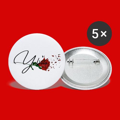 Yelena Logo 1 - Buttons small 1'' (5-pack)