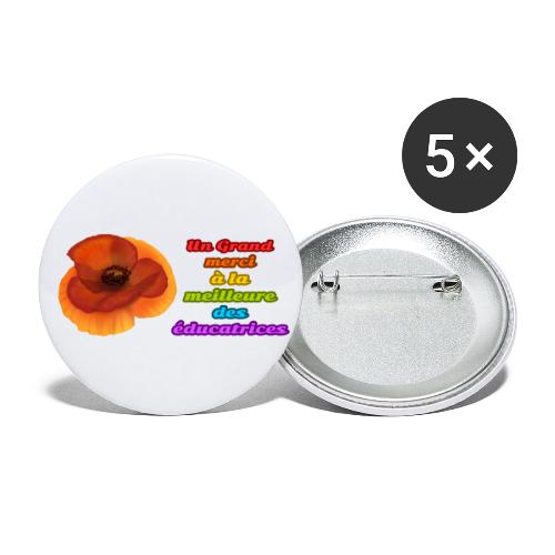 Thank you to the best educator - Buttons small 1'' (5-pack)