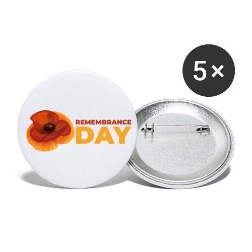 Remembrance Day - Buttons small 1'' (5-pack)