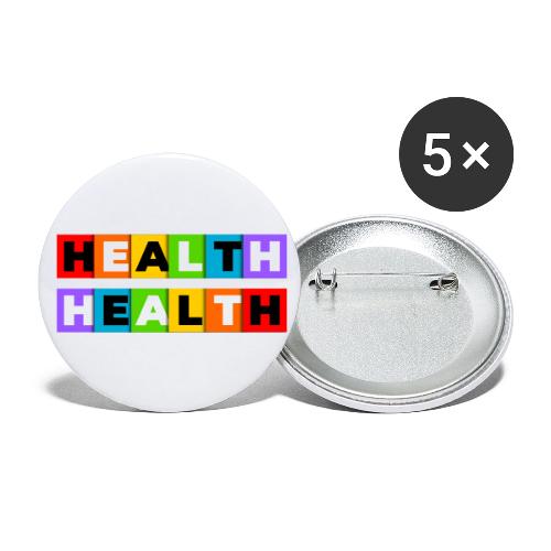 Health in Color - Buttons small 1'' (5-pack)