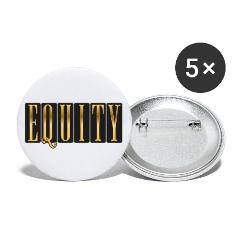 Golden Equity - Buttons small 1'' (5-pack)