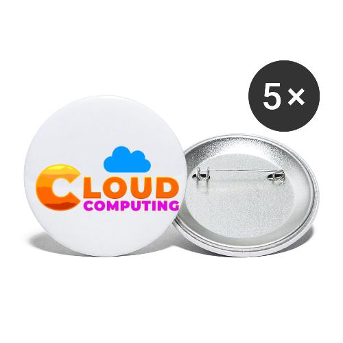 Cloud Computing - Buttons small 1'' (5-pack)