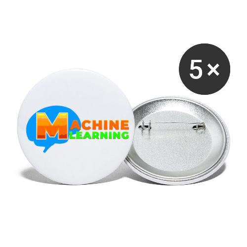 Machine learning - Buttons small 1'' (5-pack)