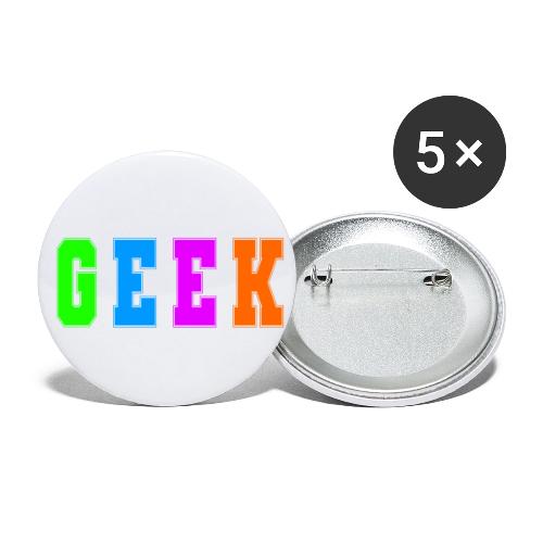 Certified Geek Mode - Buttons small 1'' (5-pack)