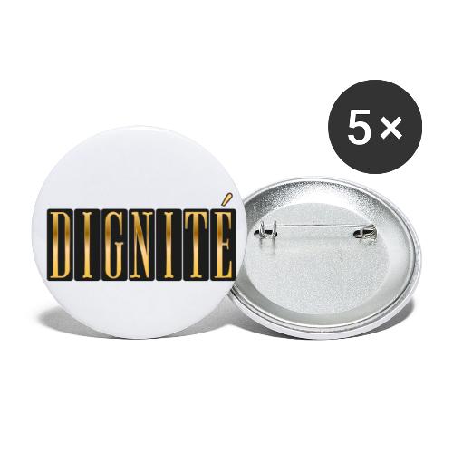 Golden Dignity - Buttons small 1'' (5-pack)