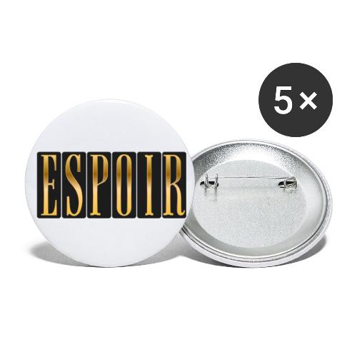 Espoir Doré - Buttons small 1'' (5-pack)
