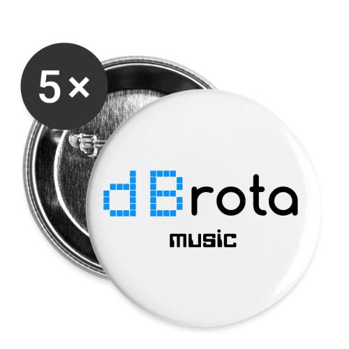 dBrota Music - Buttons small 1'' (5-pack)