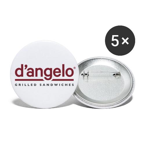 D'Angelo Logo - Buttons small 1'' (5-pack)