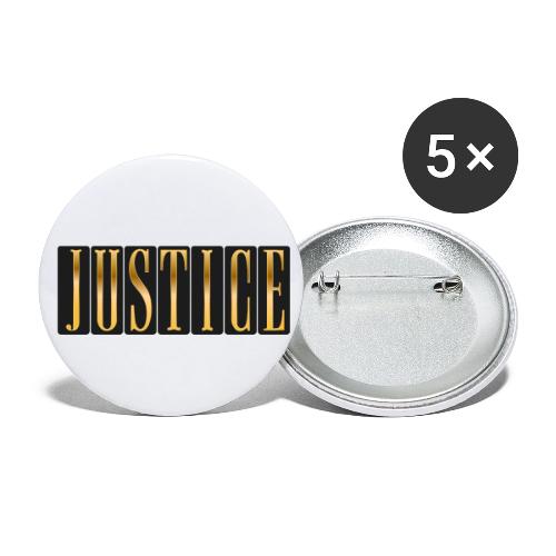Golden Justice - Buttons small 1'' (5-pack)