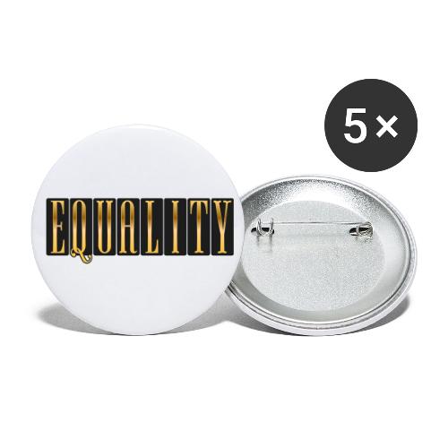 Golden Equality - Buttons small 1'' (5-pack)