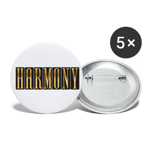 Golden Harmony - Buttons small 1'' (5-pack)