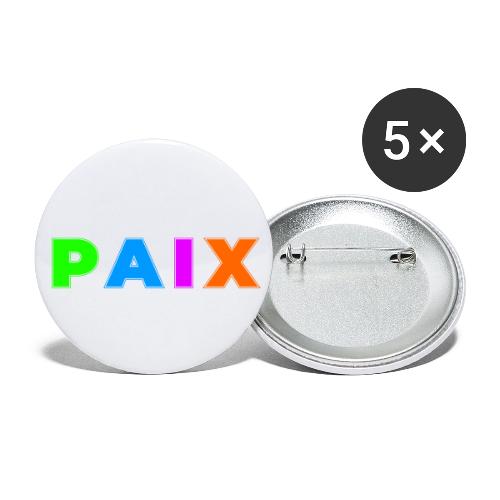 Peace in Colour - Buttons small 1'' (5-pack)