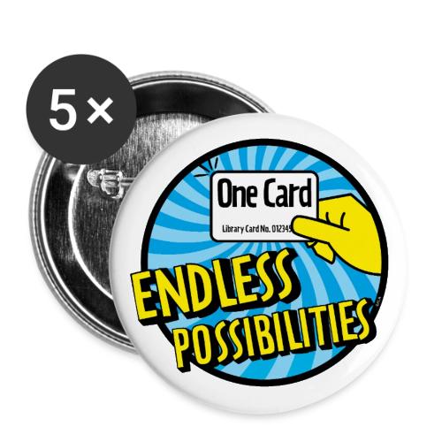 One Card, Endless Possibilities - Buttons small 1'' (5-pack)