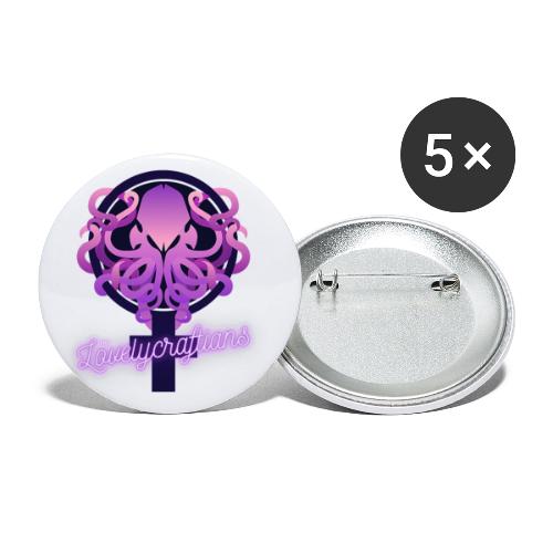 Lovelycraftians Logo - Buttons small 1'' (5-pack)