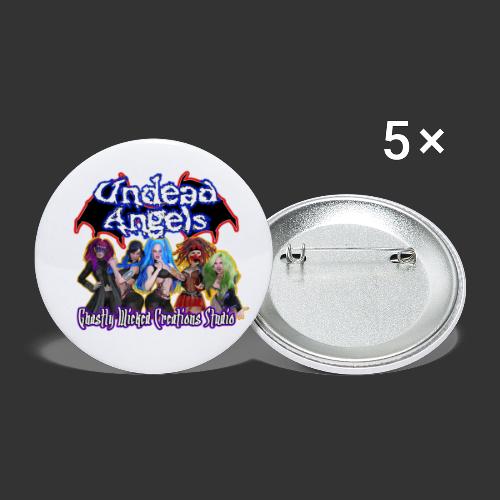 Undead Angels Band - Buttons small 1'' (5-pack)