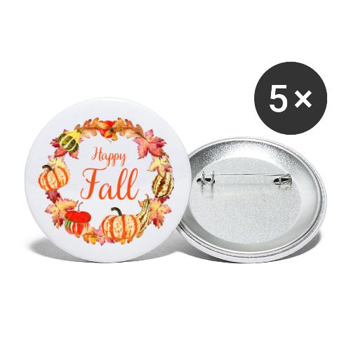 Happy Fall - Buttons small 1'' (5-pack)
