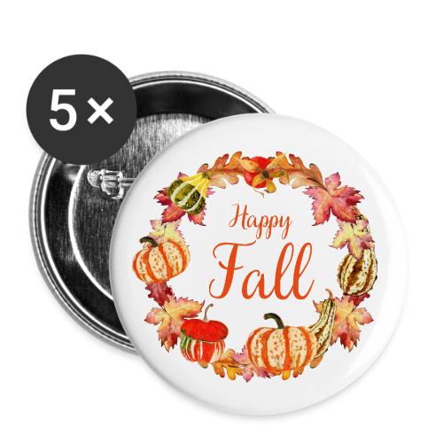 Happy Fall - Buttons small 1'' (5-pack)
