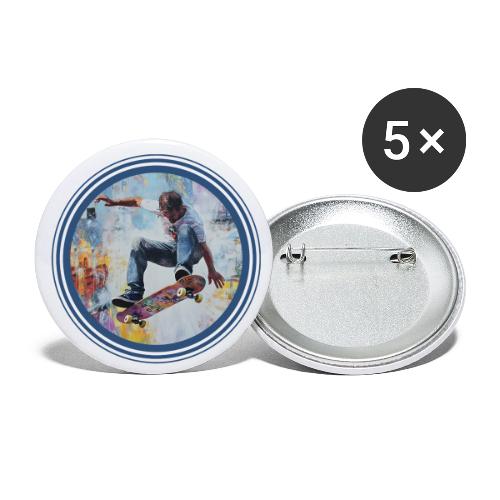 Skateboarding Universe - Buttons small 1'' (5-pack)