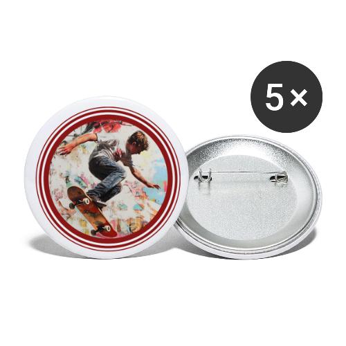 Skateboarding is Life - Buttons small 1'' (5-pack)