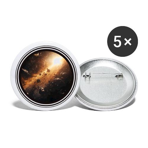 Asteroids Pulse - Buttons small 1'' (5-pack)
